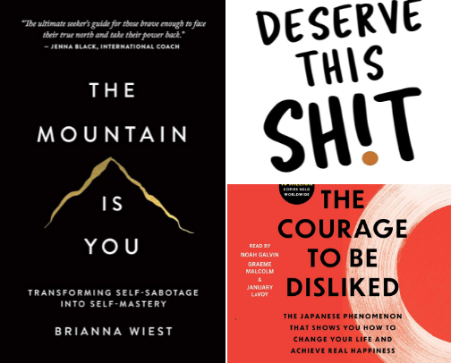 Glow up from the INSIDE out (Internally - BOOKS NEEDED) cover photo collage