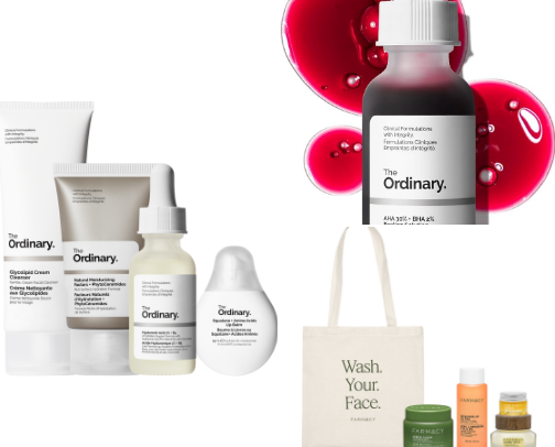 Skincare Routine cover photo collage