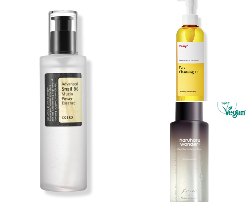 Korean Skincare for Acne Prone Skin cover photo collage