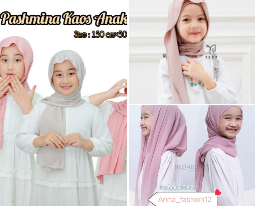 JILBAB PASHMINA ANAK-ANAK cover photo collage