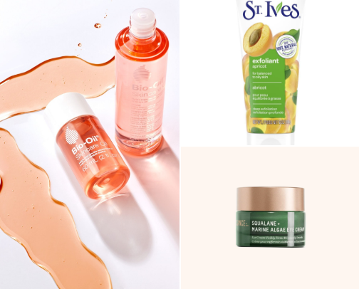 Skin care faves cover photo collage