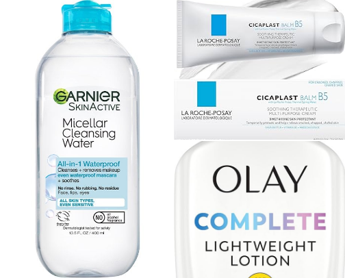 Skincare for Tretinoin cover photo collage