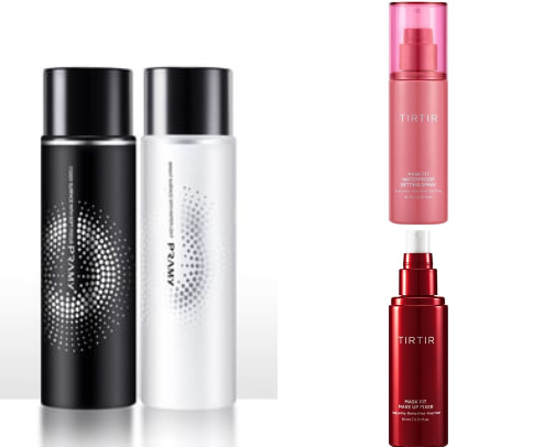 top tier setting spray cover photo collage