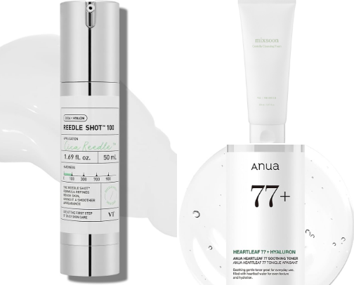 skincare products that make my skin look like glass (and are actually worth repurchasing) cover photo collage