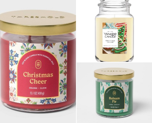 The scents of Christmas cover photo collage