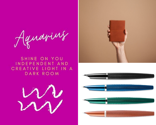 I'm obsessed with writing supplies! cover photo collage