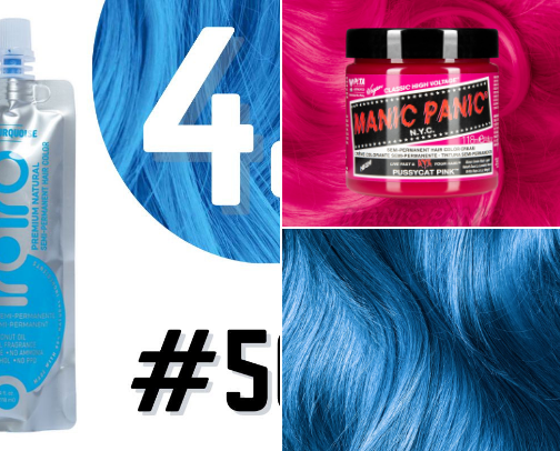 my fav hair dye brands🥹 cover photo collage