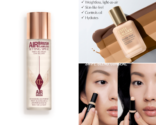 My favorite makeup recs cover photo collage