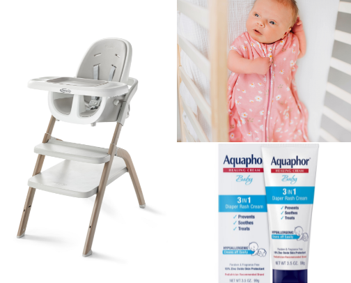 Baby items cover photo collage