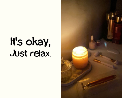 Relax And Rest 💆🏻‍♀️🍃✨️ cover photo collage