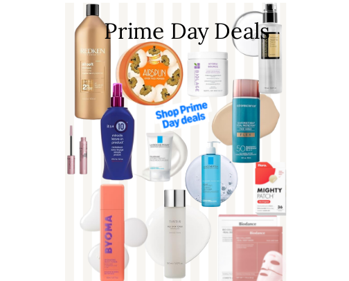 Amazon Prime Day Deals: All Things Beauty cover photo collage
