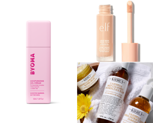 Favorite Beauty Products cover photo collage