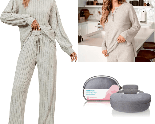 Labor and delivery hospital bag cover photo collage