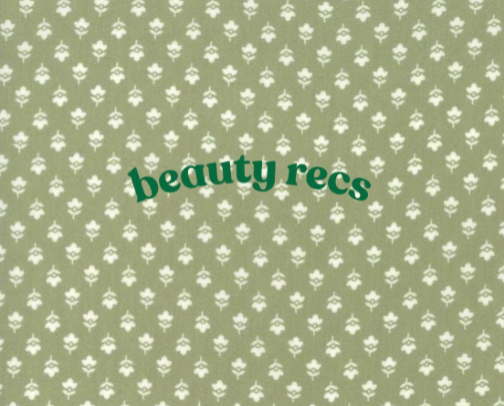 My favorite beauty recs cover photo collage