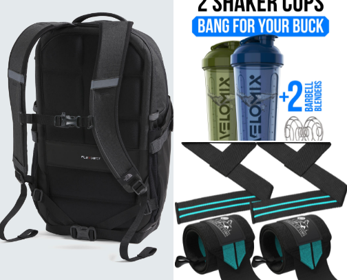 Gym Bag Essentials for Strength Training cover photo collage