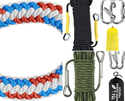 Best Climbing Ropes for Outdoor Adventures cover photo collage