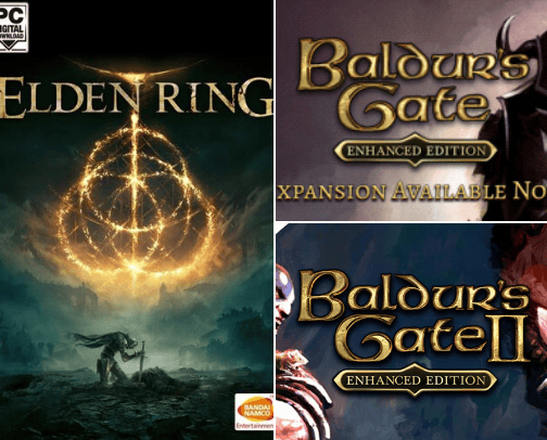Best RPG PC Games! cover photo collage