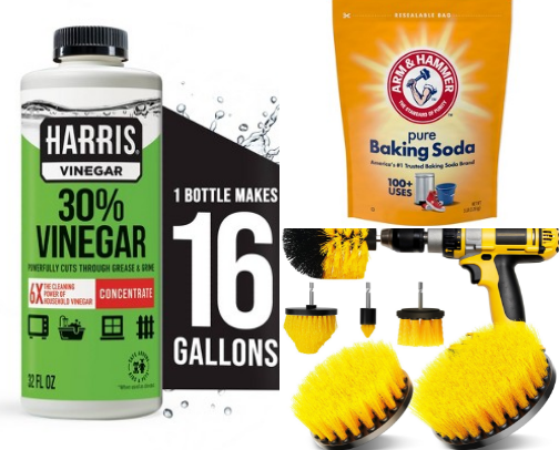 Cleaning hacks - Affordable cover photo collage