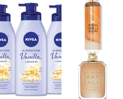Smell like vanilla 🎀 cover photo collage