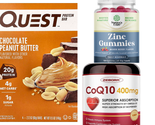 Supplements 'n Vitamins cover photo collage