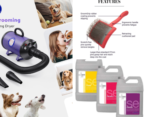 My fav dog grooming cover photo collage