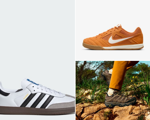 Sole SEARCHING 
"my shoe recommendations" cover photo collage