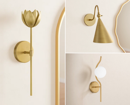 Designer-Loved Wall Sconces from Joss & Main cover photo collage