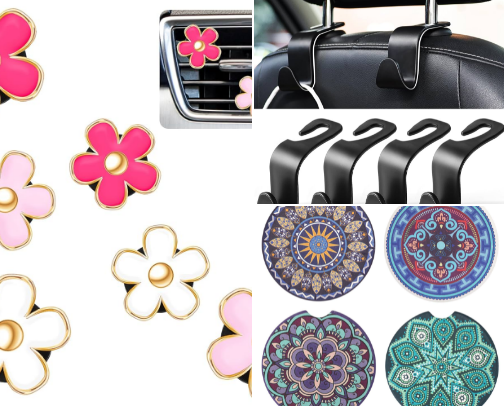 car accessories cover photo collage