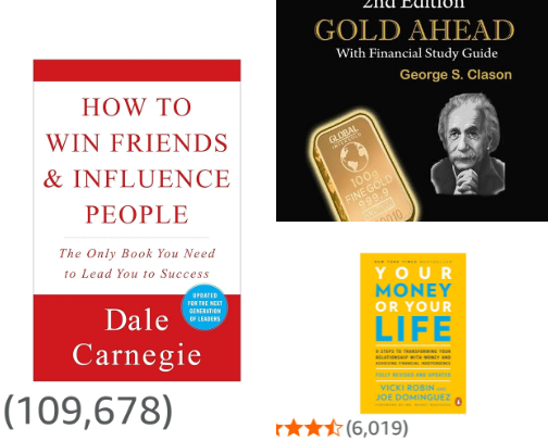 20 Books to Master Your Mind & Money Before 30 cover photo collage