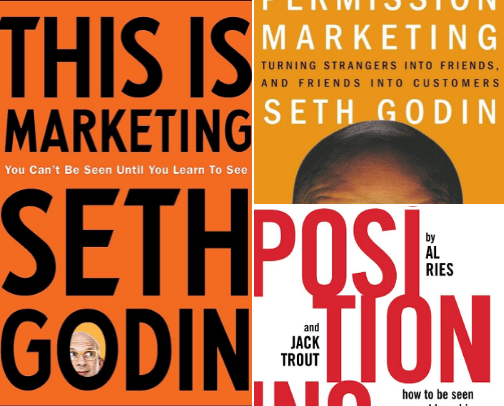10 Marketing Books Must Have 📚 cover photo collage