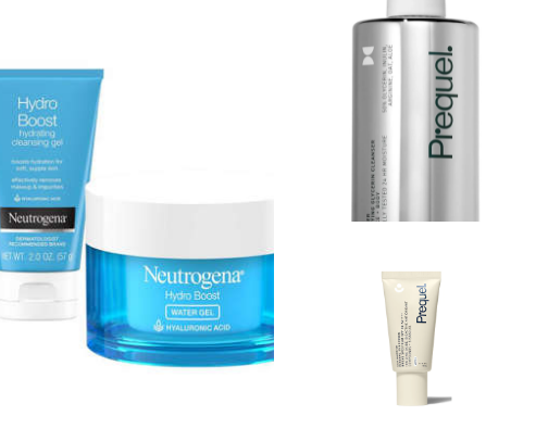 combo skin acne safe skincare essentials cover photo collage