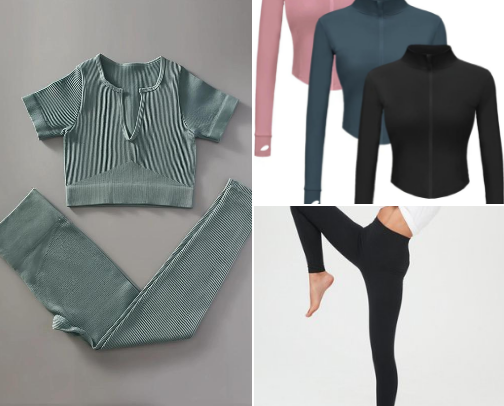 ♥️Workout fits that compliment my mombod♥️ cover photo collage