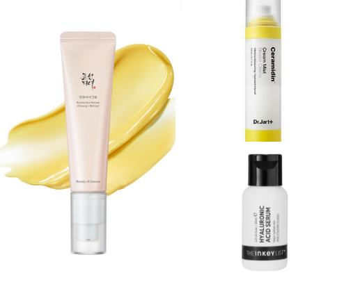 Skincare cover photo collage