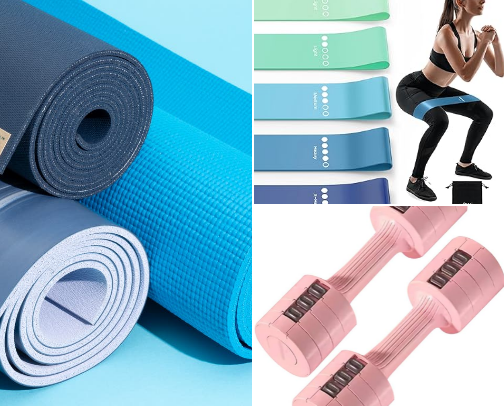 Home Workout Essentials You Need 🏠💪 cover photo collage