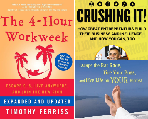 Life changing books solopreneur must read cover photo collage