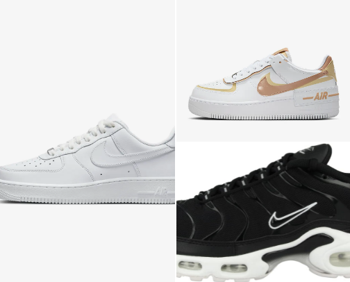 Nike store cover photo collage
