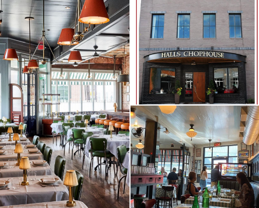 Charleston Dines cover photo collage