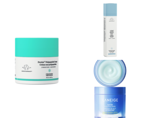 Skincare Shelf 💧 cover photo collage