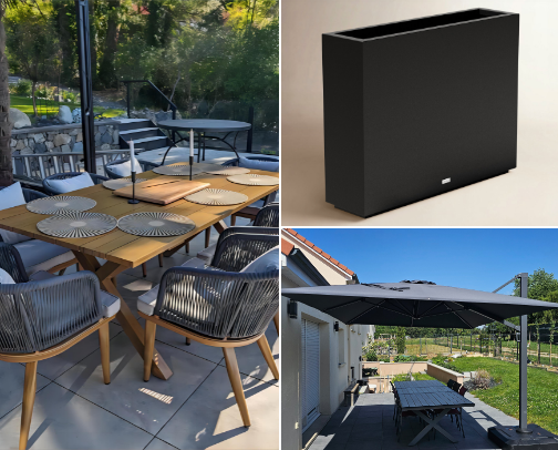 Patio 💕 cover photo collage
