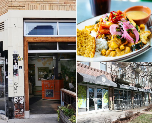 Vegetarian & Vegan Food In & Around Denver 🥑 cover photo collage