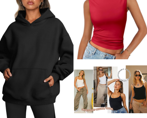 Closet basics cover photo collage