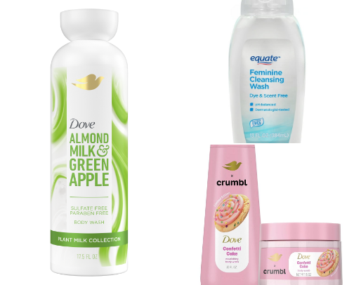 Body wash cover photo collage