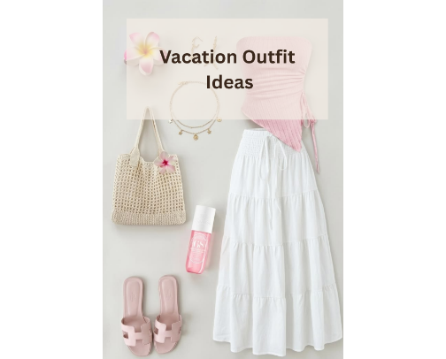 Vacation Outfit Ideas 2026 ✈️🌴 | Effortless Travel Looks You'll Wear on Repeat cover photo collage