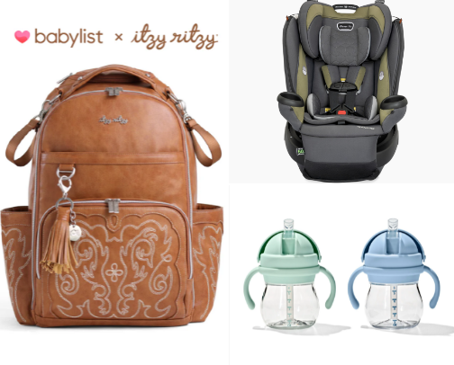 Must haves for the babes cover photo collage