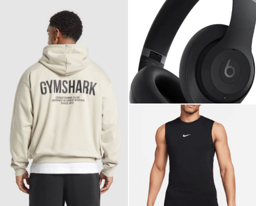 TYLER'S Gym essentials! Everyday gym items! cover photo collage