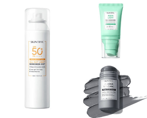 Discover Affordable Skincare Gems from SKINTIFIC: Under $13! cover photo collage