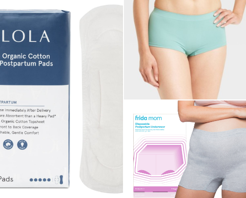 Postpartum cover photo collage