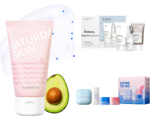 Skincare Products I Use cover photo collage