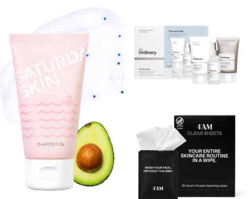 Skincare Products I Use cover photo collage