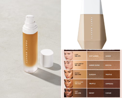 Fenty beauty by Rihanna my fav recs cover photo collage